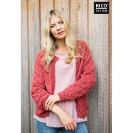 Free Download - Cardigan in Rico Creative Soft Wool Aran