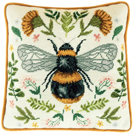 Botanical Bee Tapestry