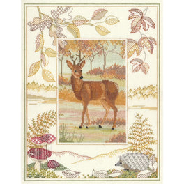 Wildlife Deer Cross Stitch Kit