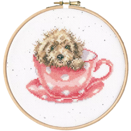 Teacup Pup- Bothy Threads Cross Stitch Kit