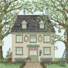 A Country Estate: Country House Cross Stitch Kit