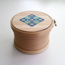 Cohana Magewappa Toolbox Embroidery Hoop 12cm - Blue