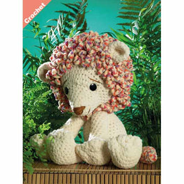 Rory the Lion in James C Brett Flutterby Chunky