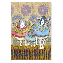Emma Ball Knitting Jotter - Sheep in Sweaters