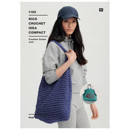 Crochet Bags in Rico Creative Cotton Aran -Digital Version 1192