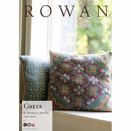 Greta Cushion by Arne & Carlos in Rowan Softyak DK  - Digital Version