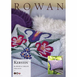 Kerstin Cushion by Arne & Carlos in Rowan Softyak DK  - Digital Version