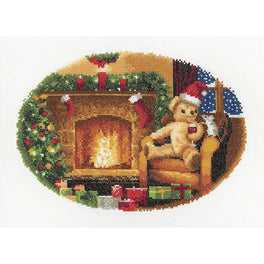 Heritage Crafts Cross Stitch Kit - The Night Before Christmas