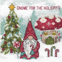 Gnome For The Holidays Cross Stitch Kit