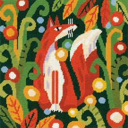 Fox - Heritage Crafts Tapestry Kit