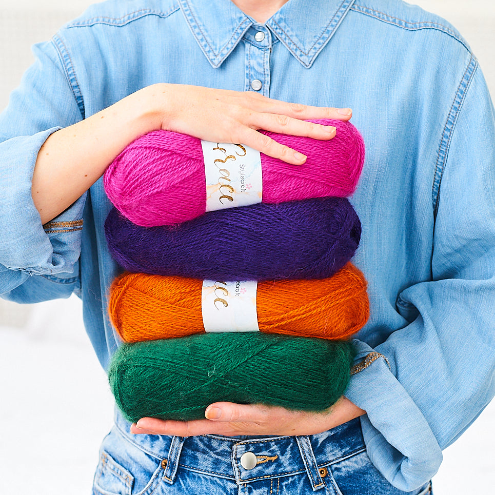 A closer look at Stylecraft Grace Aran - the yarn that gave me my mojo back!