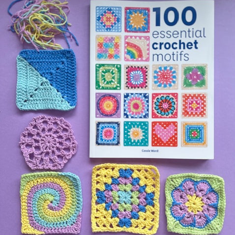 100 Essential Crochet Motifs by Cassie Ward | Book Review