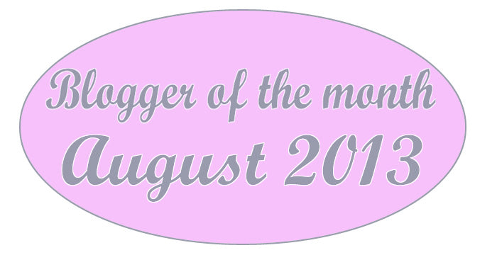 Blogger of the month - August