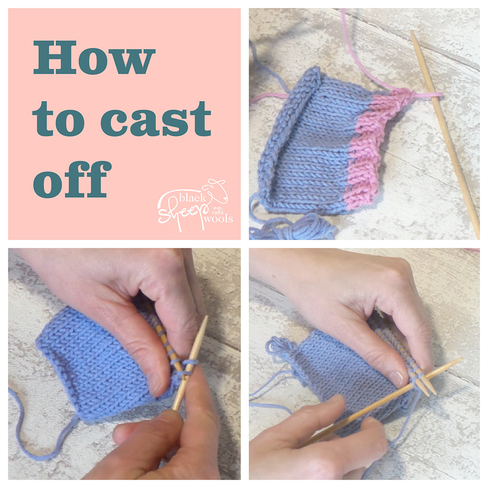 How to cast off knitting?
