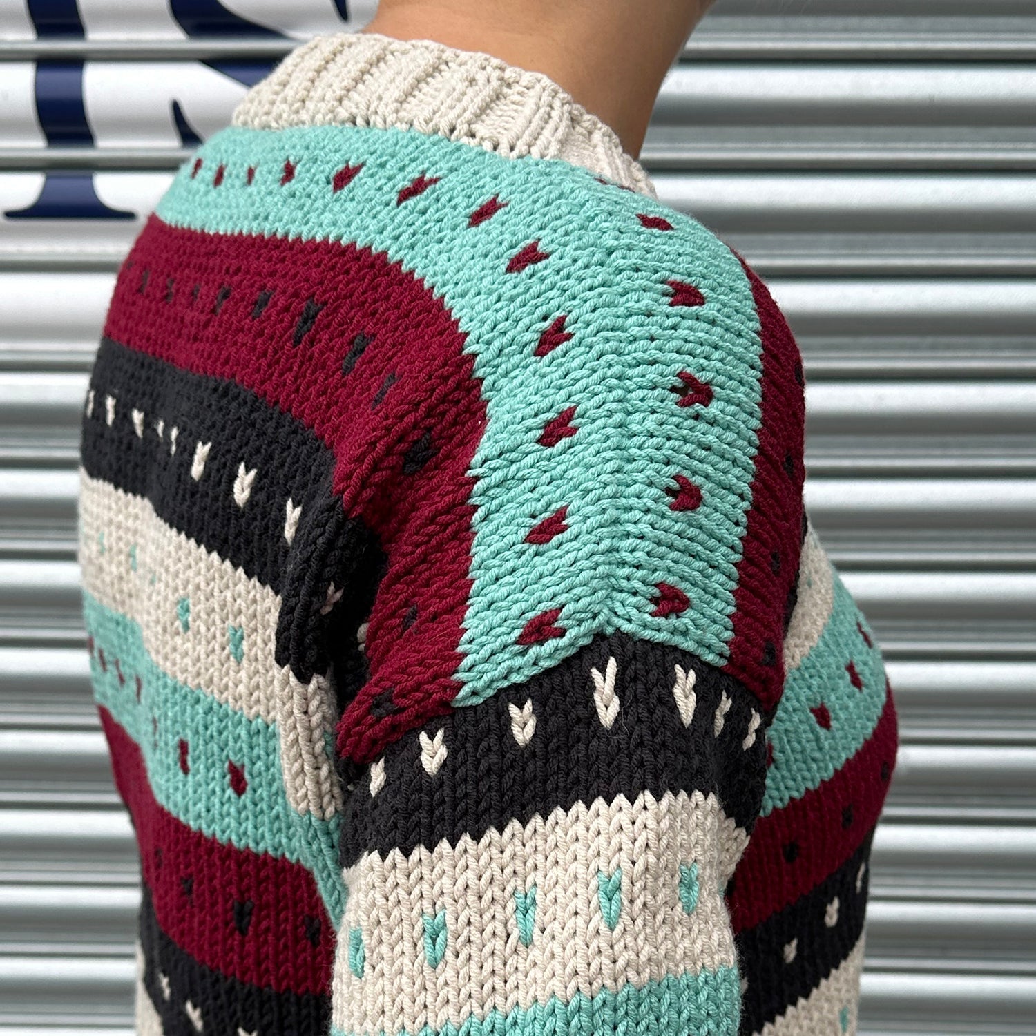 Staff Project: Wait List Sweater in Sirdar Stories Chunky