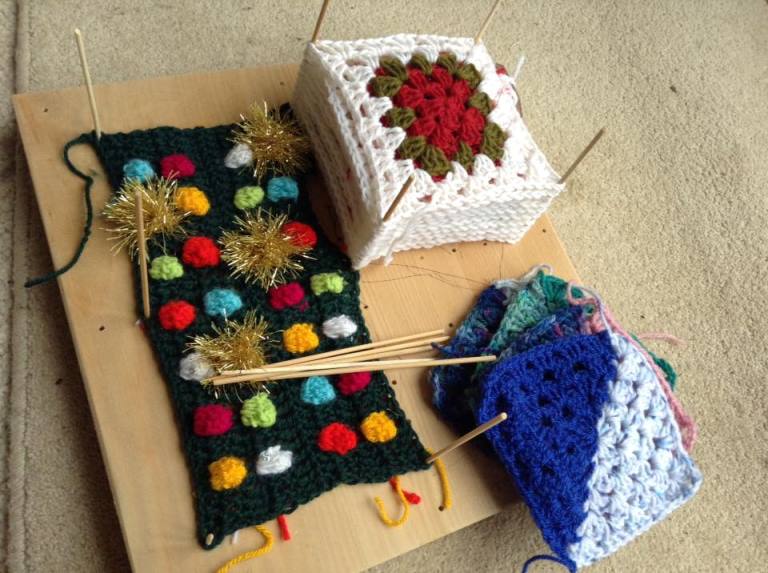 Blocking your knitting or crochet