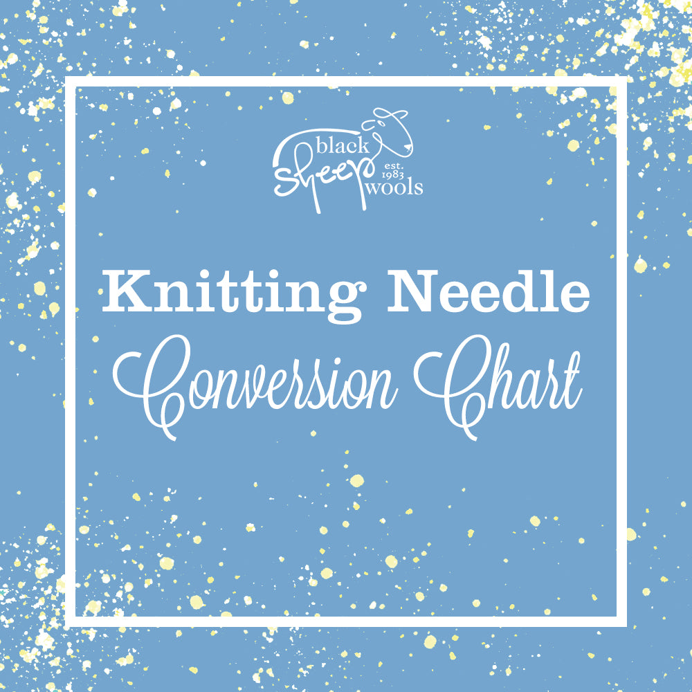 Knitting Needle Conversion Chart