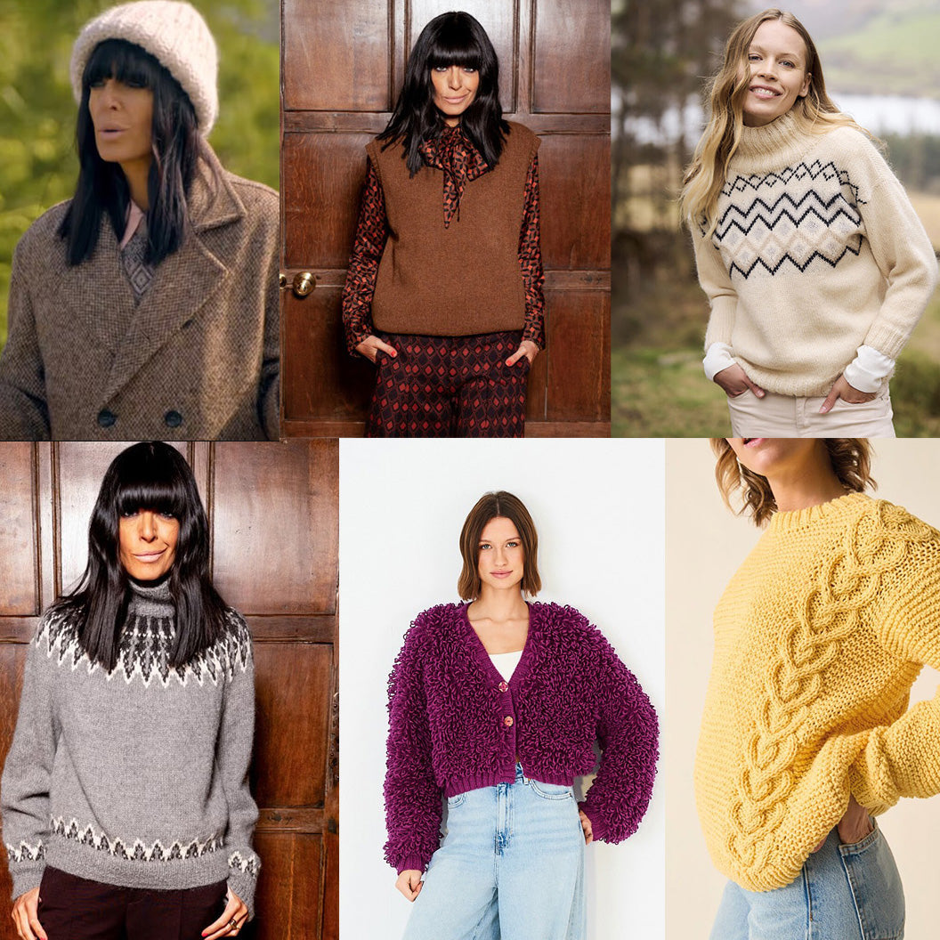 Series 4 The Traitors Knitwear Inspiration - and it's not just Claudia's knitwear!