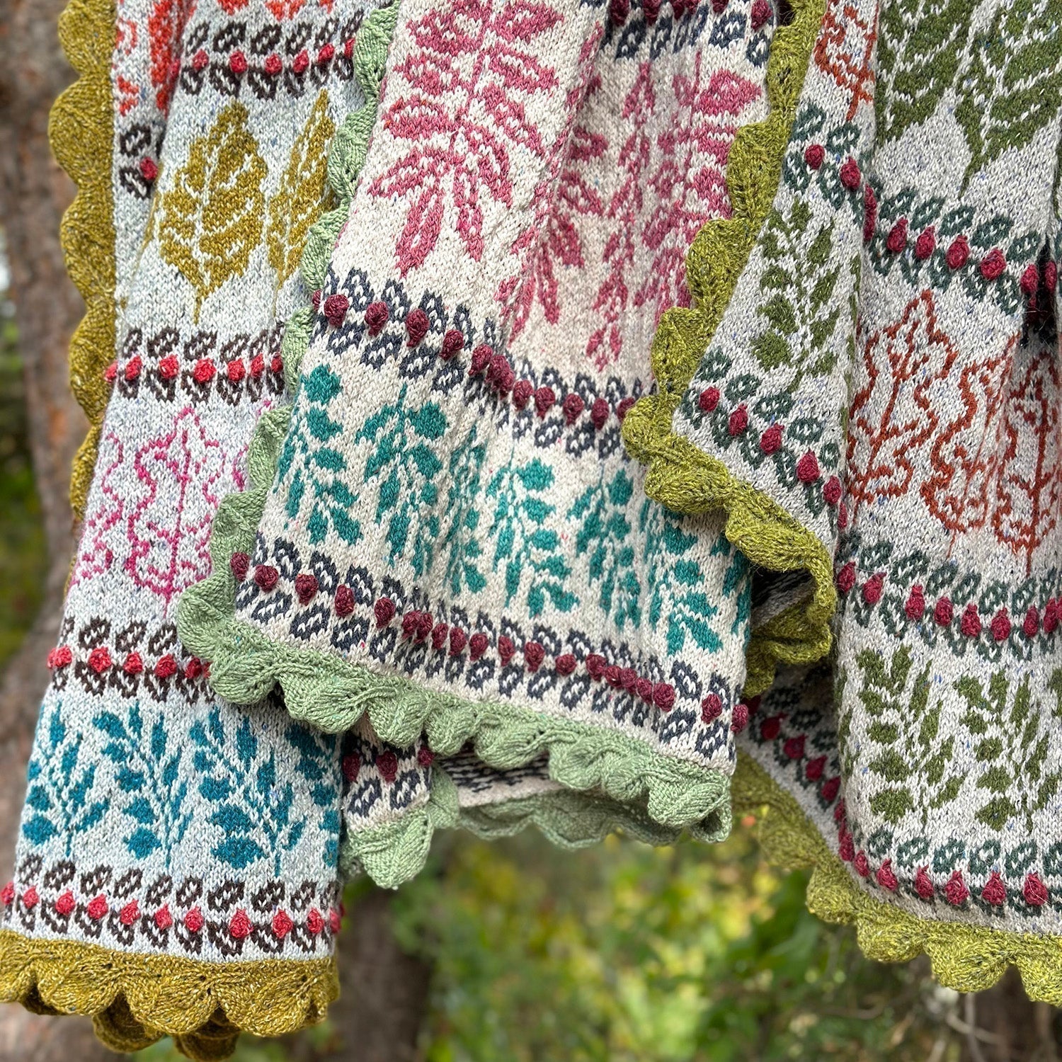 Woodland Storey Blanket Knit Along - Sara's Hints and Tips