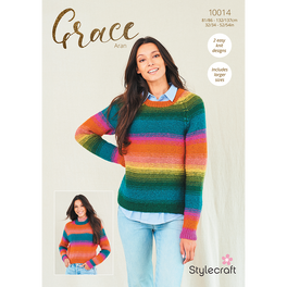 Sweaters in Stylecraft Grace Aran - Digital Version 10014