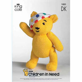 Pudsey Bear Knitted with DK - £2.99  donated to Children in Need