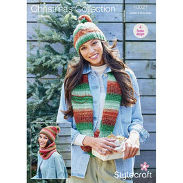 Christmas Hats & Snoods in Stylecraft Wonderland Chunky - Digital Version 10027