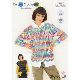 Sweater and Tank Tops in Stylecraft Knit Me, Crochet Me Dk