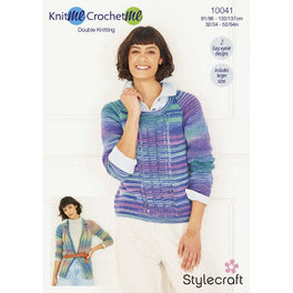 Sweater and Cardigan in Stylecraft Knit Me, Crochet Me Dk - Digital Version 10041