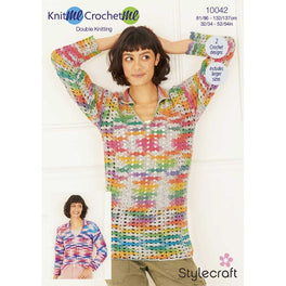 Sweater and Tunic in Stylecraft Knit Me, Crochet Me Dk