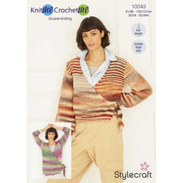Wrap Cardigans in Stylecraft Knit Me, Crochet Me Dk