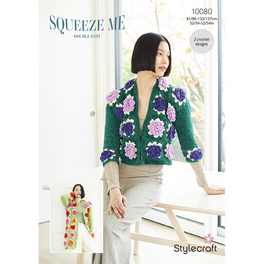 Crochet Jackets in Stylecraft Squeeze Me Dk - Digital Version 10080