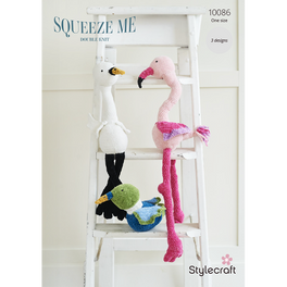 Crochet Toys in Stylecraft Squeeze Me Dk