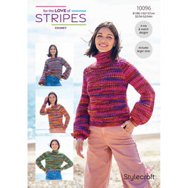 Sweaters in Stylecraft For the Love of Stripes Chunky