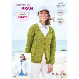 Cardigans in Stylecraft ReLove