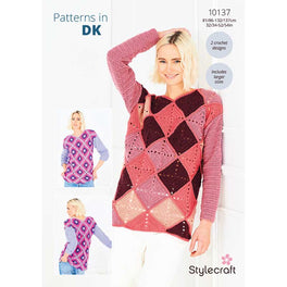 Crochet Sweaters in Stylecraft Special Dk Made In Yorkshire - Digital Version 10137