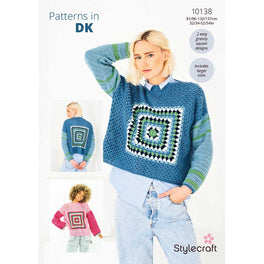 Crochet Sweaters in Stylecraft Special Dk Made In Yorkshire