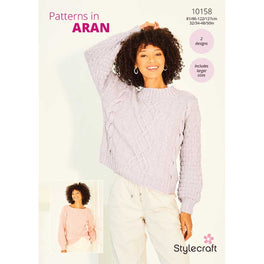 Sweaters in Stylecraft Soft Pastels Aran - Digital Version 10158