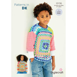 Crochet Sweaters in Stylecraft Merry Go Round DK & Special Dk - Digital Version 10196