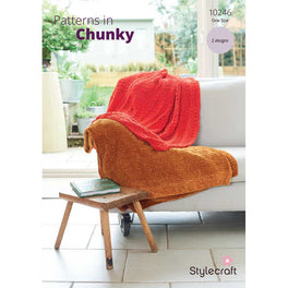 Blankets in Stylecraft Chenille Chunky - Digital Version 10246