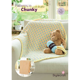 Baby Blankets in Stylecraft Chenille Chunky - Digital Version 10247