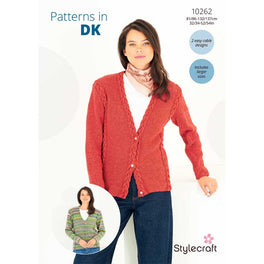 Cardigan and Sweater in Stylecraft Dk - Digital Version 10262