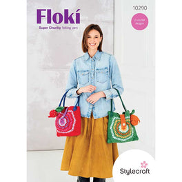 Felted Crochet Bags in Stylecraft Flóki Super Chunky