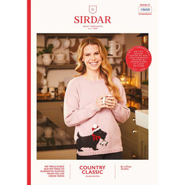 Scotty Dog Christmas Jumper in DK- Digital Version 10650