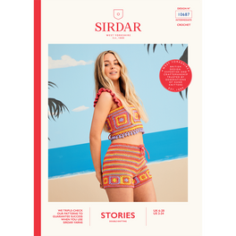 Cocoa Beach Co-ords in Sirdar Stories Dk - Digital Version 10687