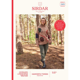 Hedgerow Sweater in Sirdar Haworth Tweed Dk - Digital Version 10694