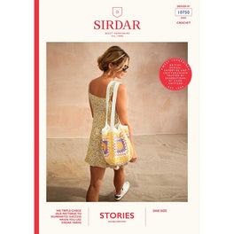 Cosmo Tote Bag Crocheted in Sirdar Stories DK