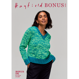 Fashion Fusion Sweater in Hayfield Bonus Dk - Digital Version 10751