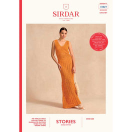 Slinky Sundown Maxi Dress in Sirdar Stories Dk