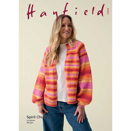 Raglan Cardigan in Hayfield Spirit Chunky - Digital Version 10859