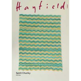 Blanket in Hayfield Spirit Chunky - Digital Version 10862